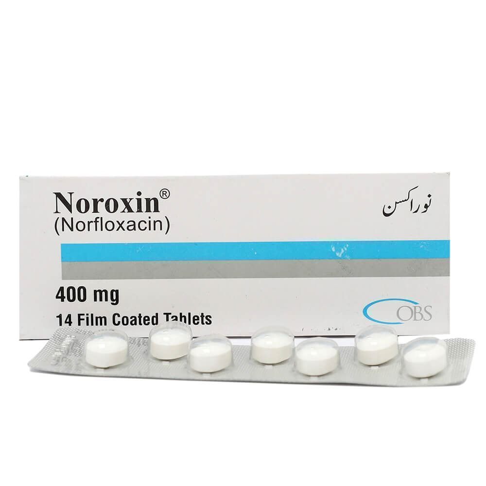 NOROXIN 400MG TABLET 14'S