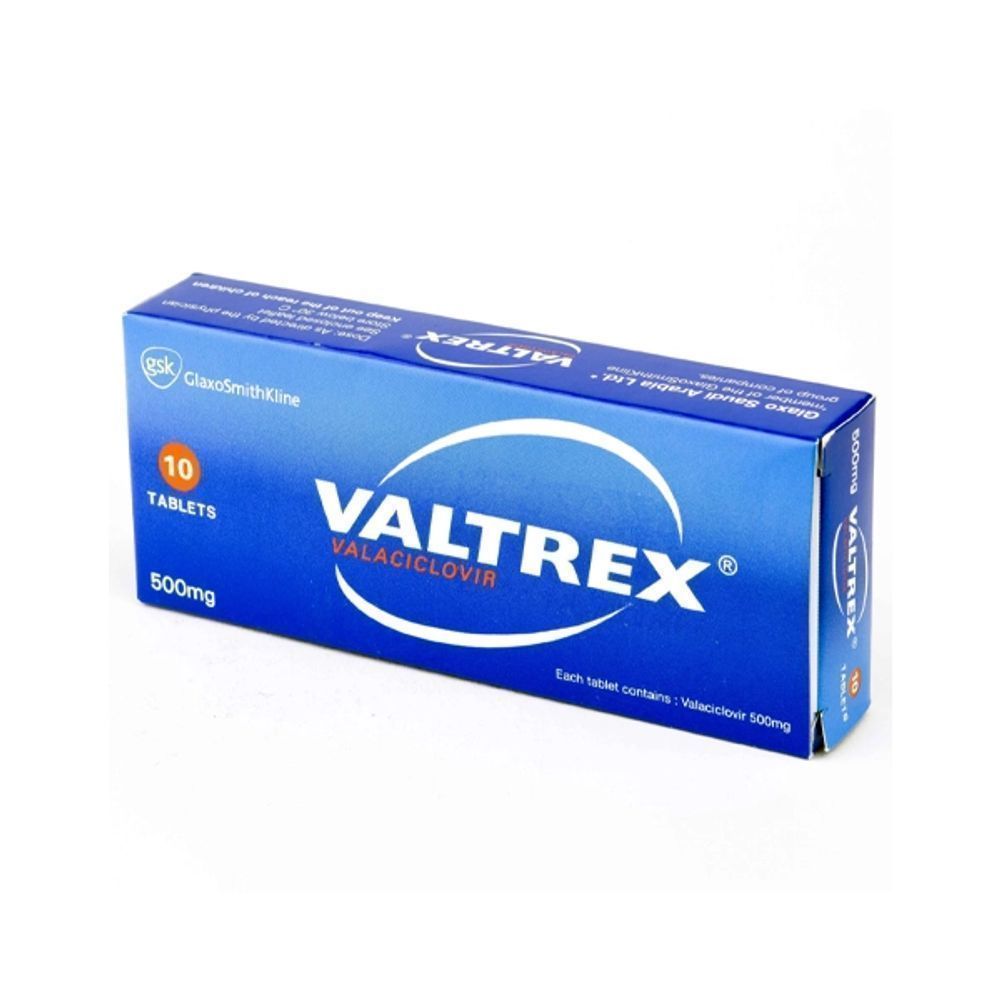 VALTREX 500MG 10'S