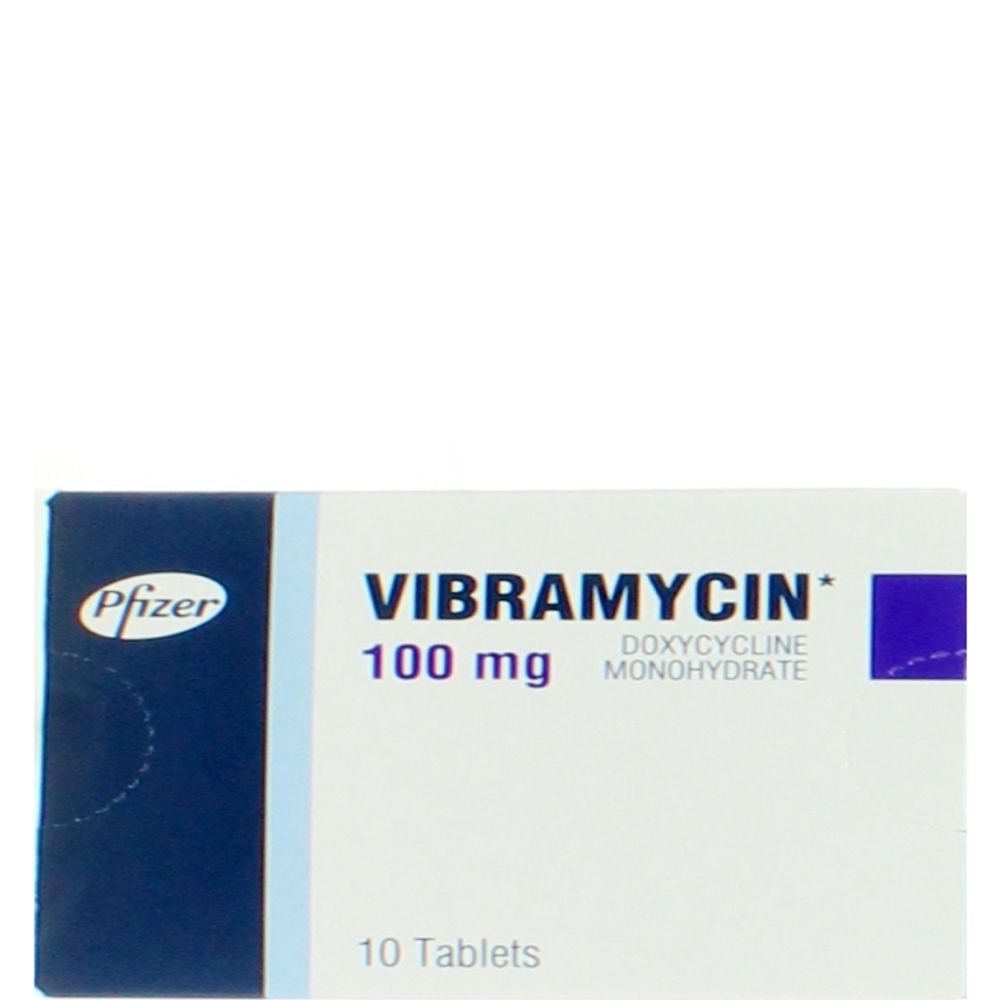 VIBRAMYCIN 100MG CAPSULE 10'S
