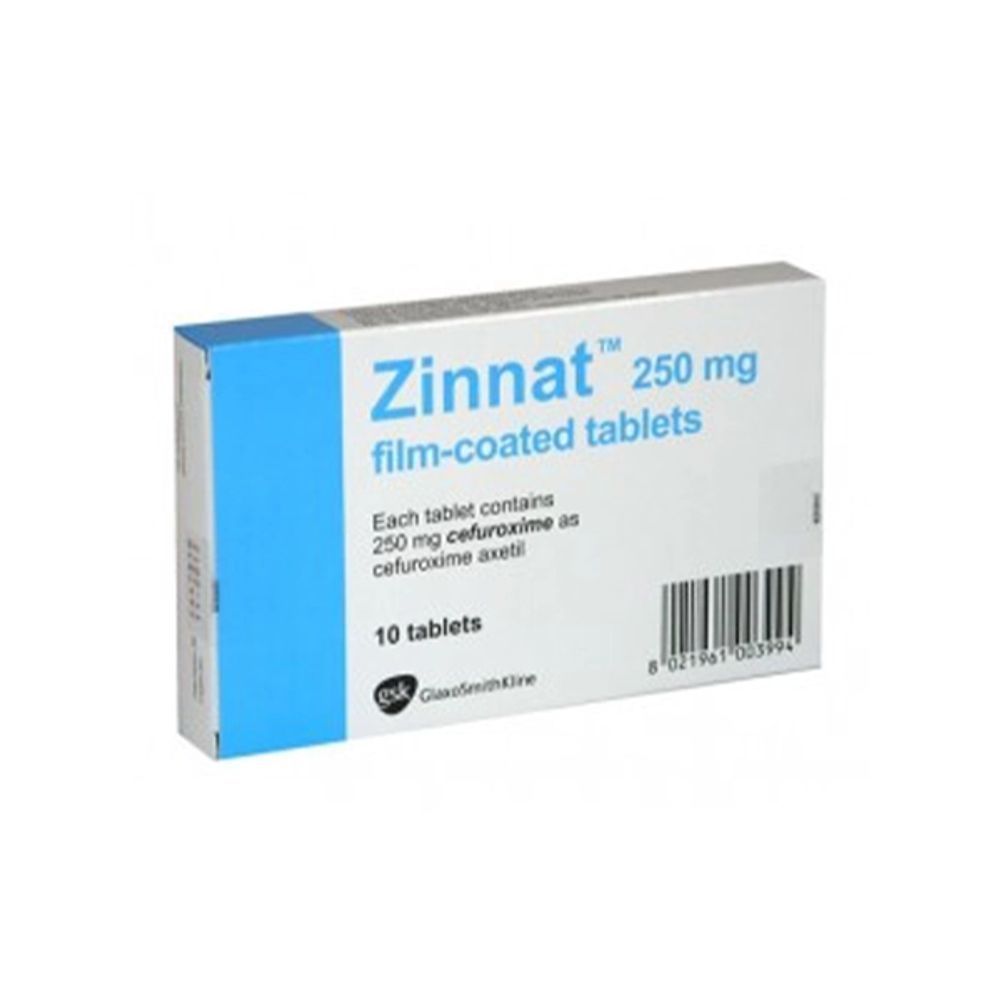 ZINNAT 250MG TAB 10'S