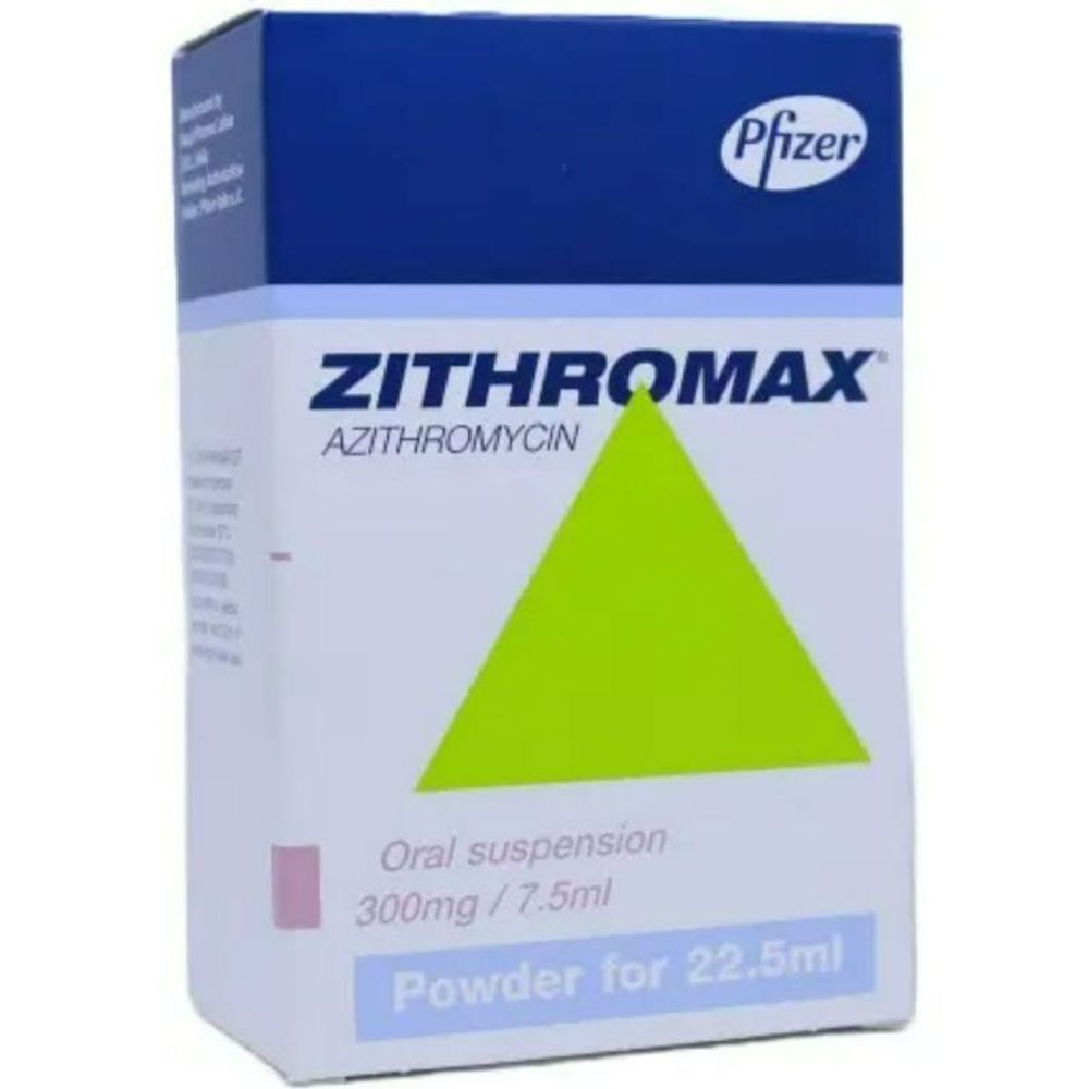 ZITHROMAX SUSPENSION [300MG] 22.5ML
