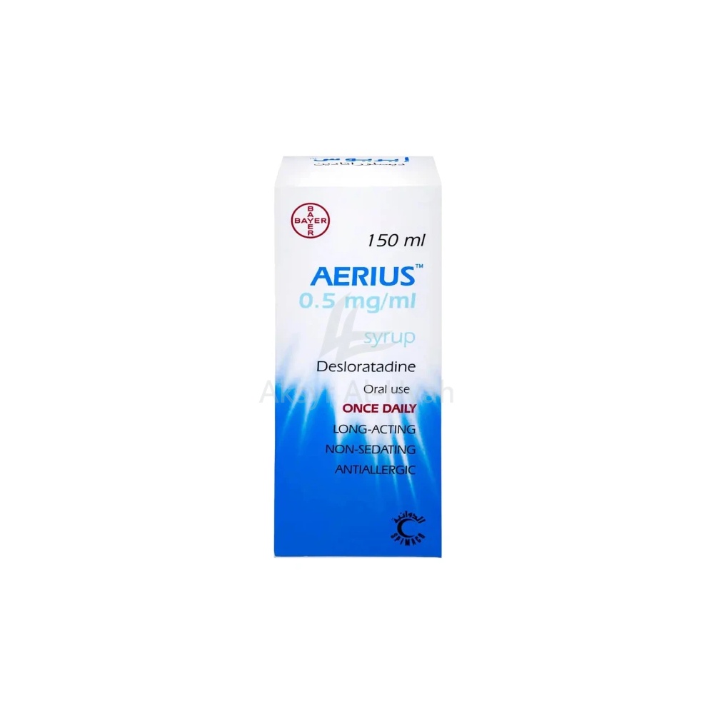 AERIUS SYRUP 0.5MG 150ML 1