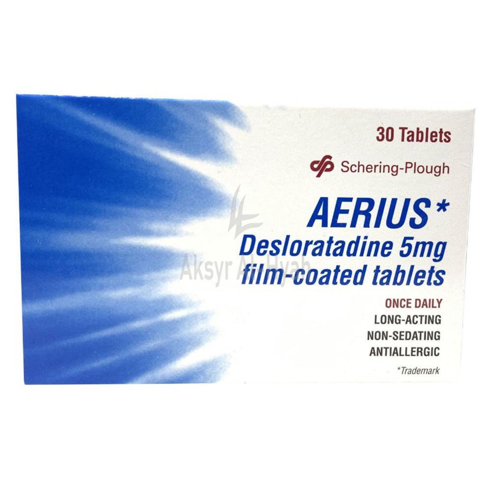 AERIUS 5MG TABLET 30'S