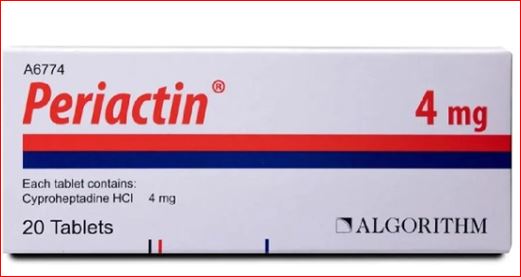 PERIACTIN 4MG TABLETS 20'S