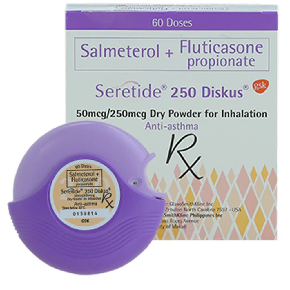 SERETIDE DISKUS [250MCG] 60'S