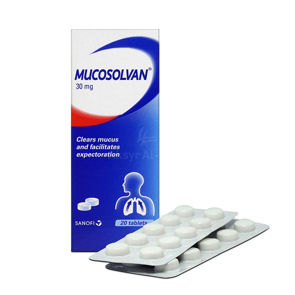 MUCOSOLVAN TABLETS 20'S 3
