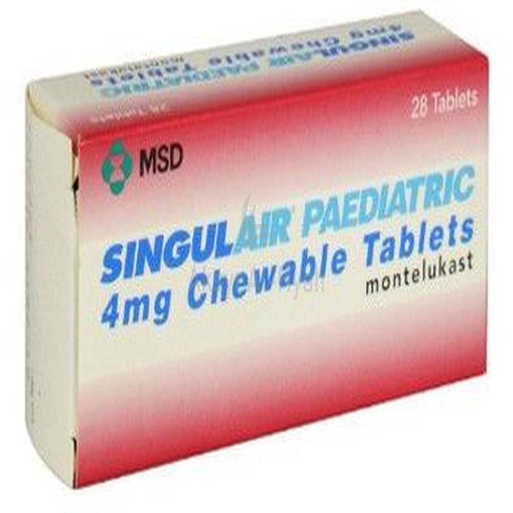 SINGULAIR TABLET [4MG - CHEW] 28'S