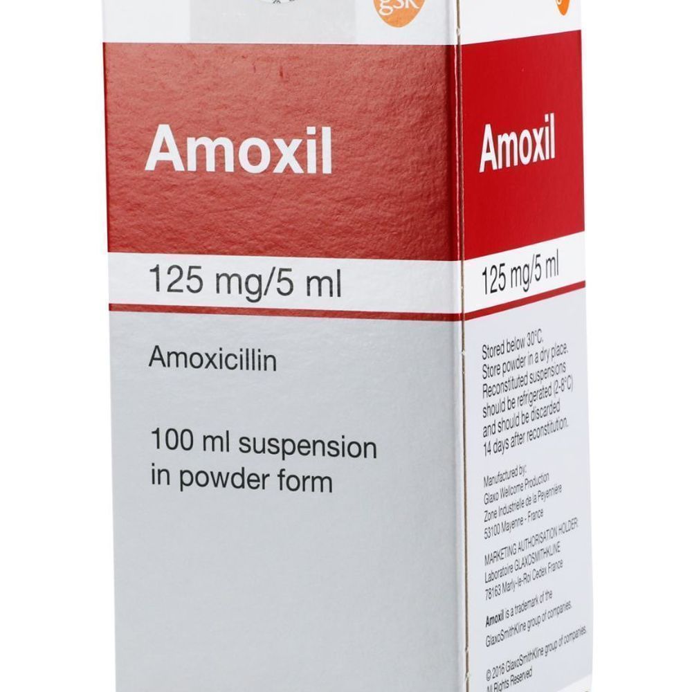 AMOXIL 125MG SYRUP 100ML