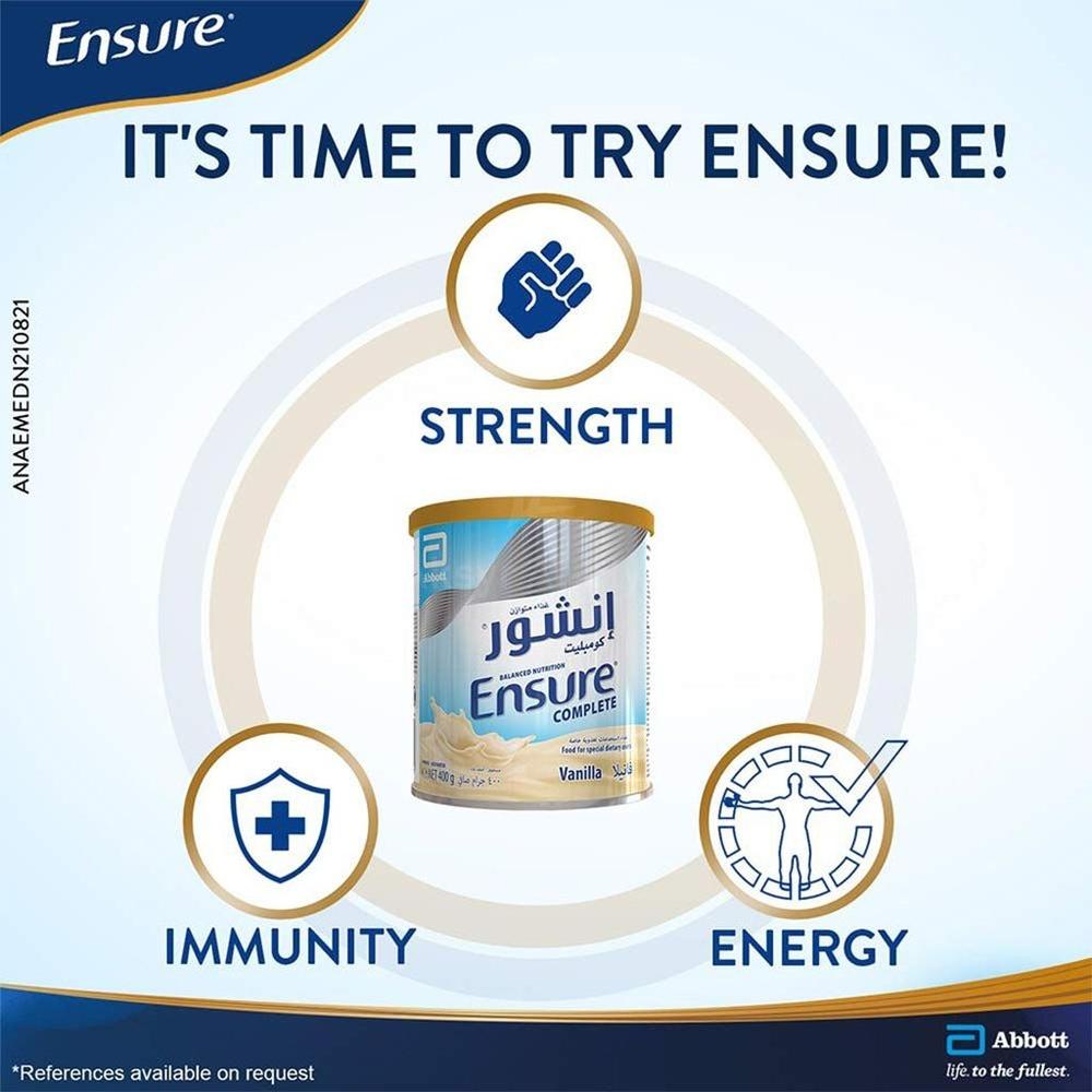 ENSURE POWDER VANILLA 400GM