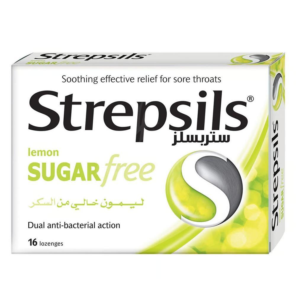 STREPSILS LEMON  SF LOZE1X16RH204