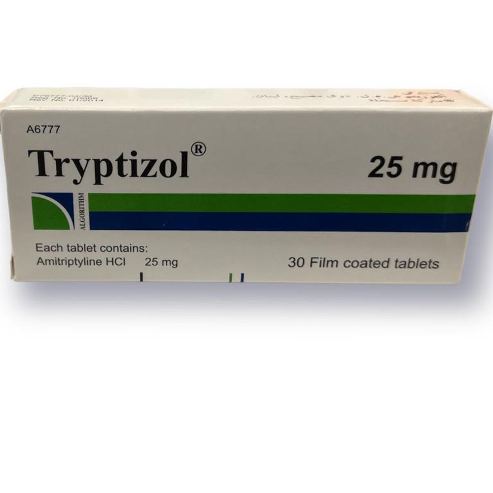 TRYPTIZOL 25MG  TABLETS 30'S