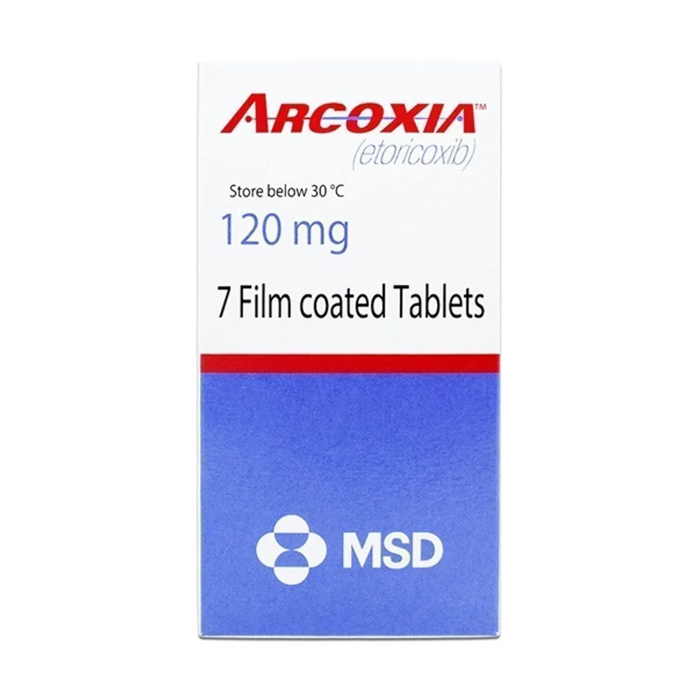 ARCOXIA 120MG TABLET 7'S