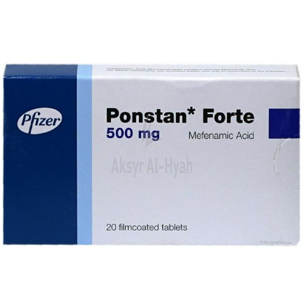 PONSTAN FORTE TABLET [500MG] 20'S