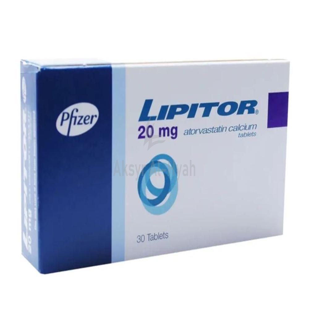 LIPITOR 20MG TABLET 30'S