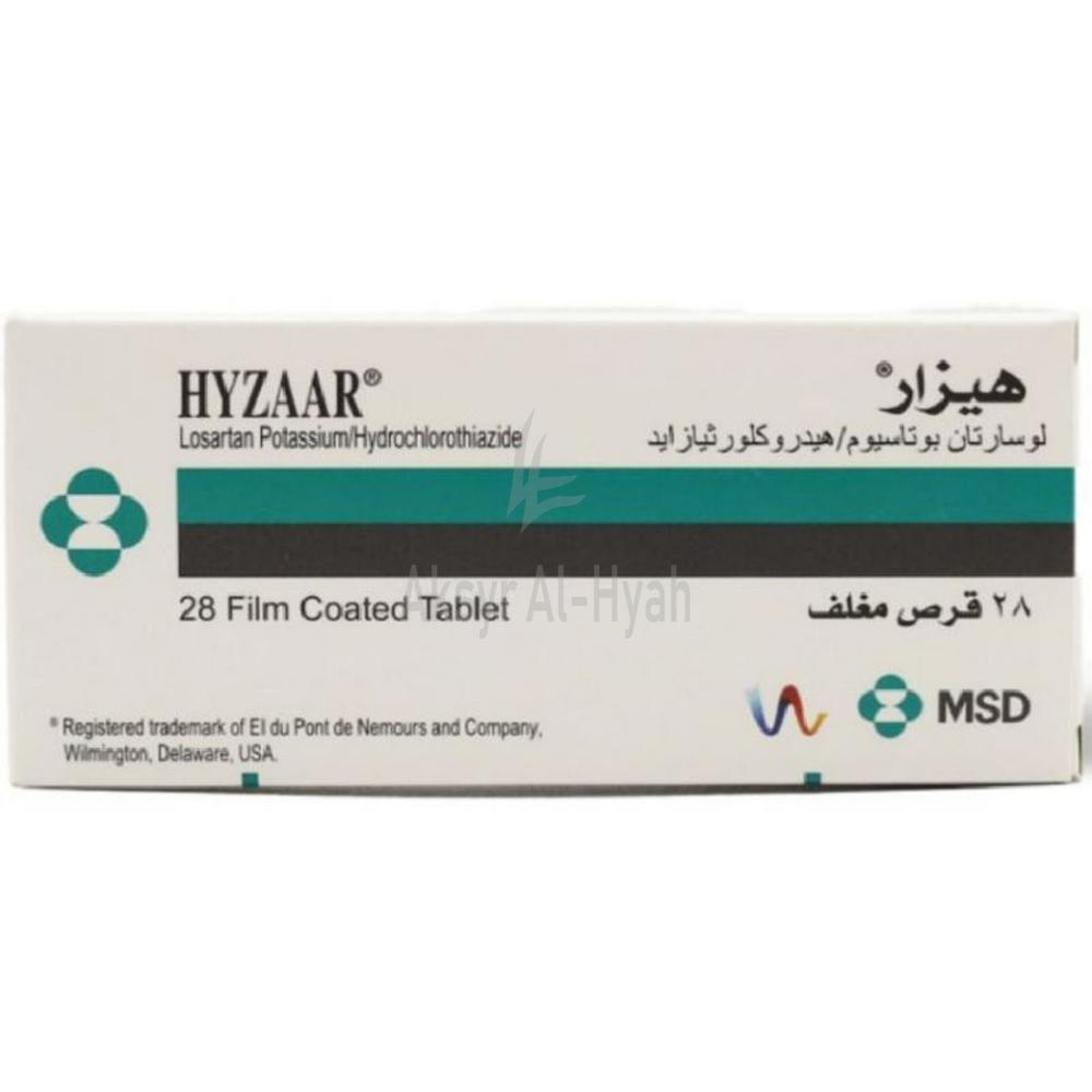 HYZAAR 50/12.5MG TABLET 30'S