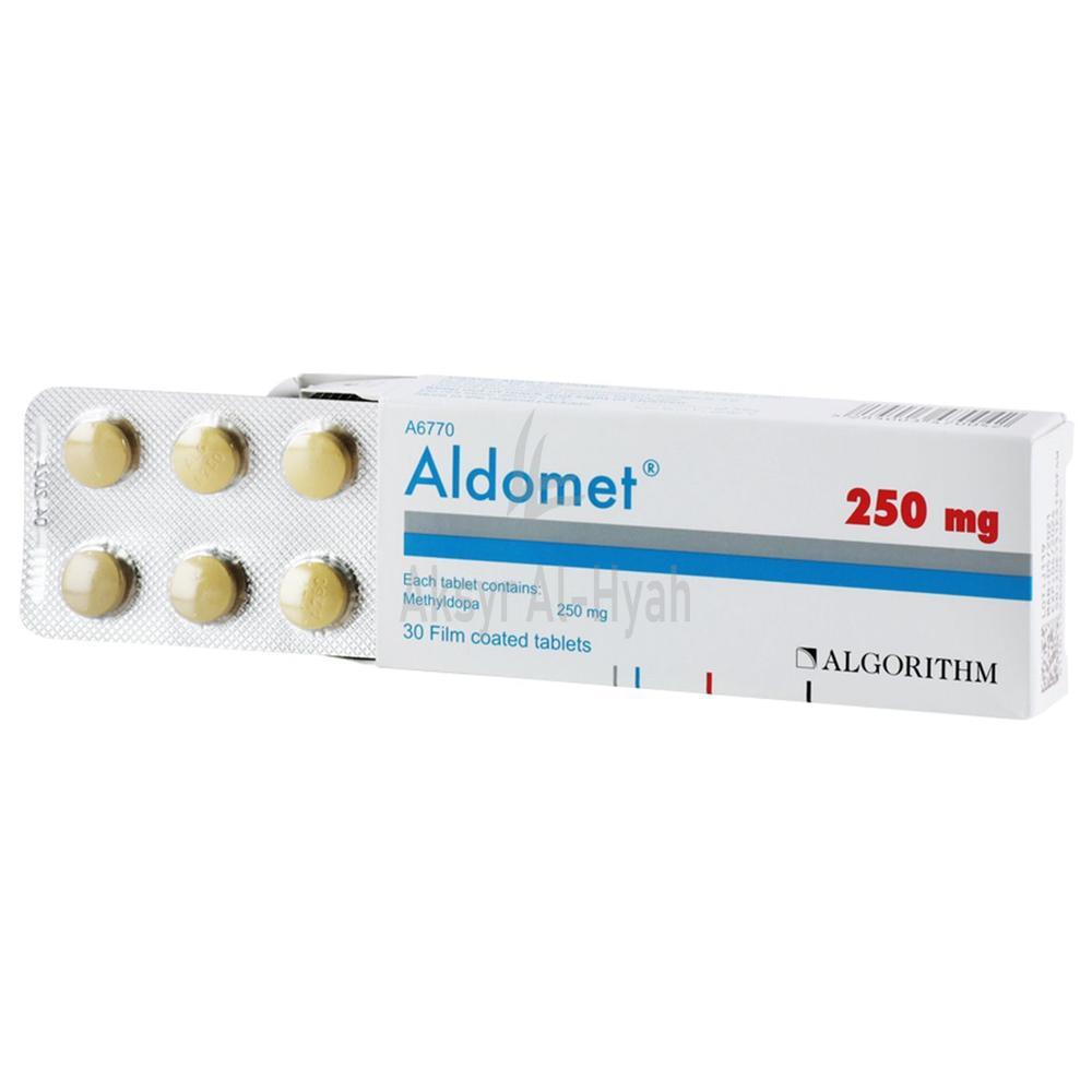 ALDOMET 250MG TABLET 30'S