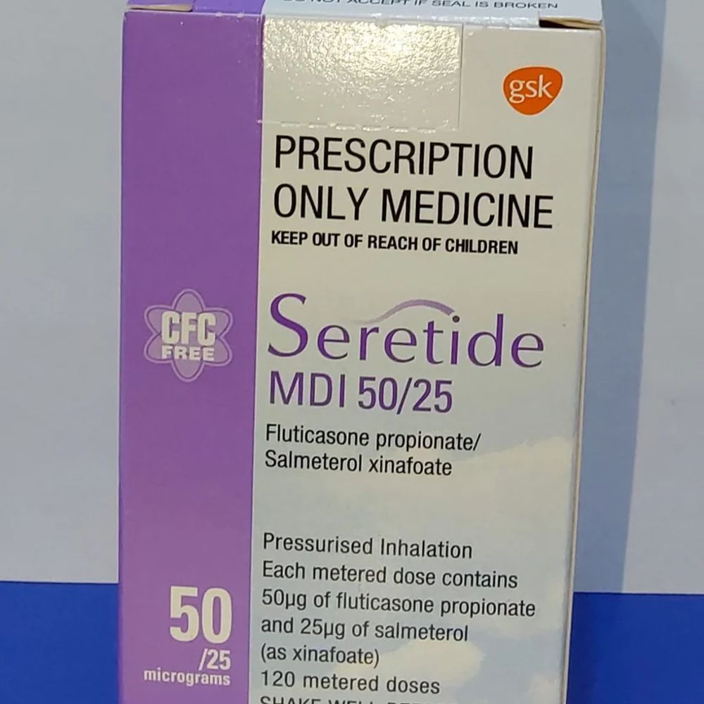 SERETIDE EVOHALER MDI 50/25