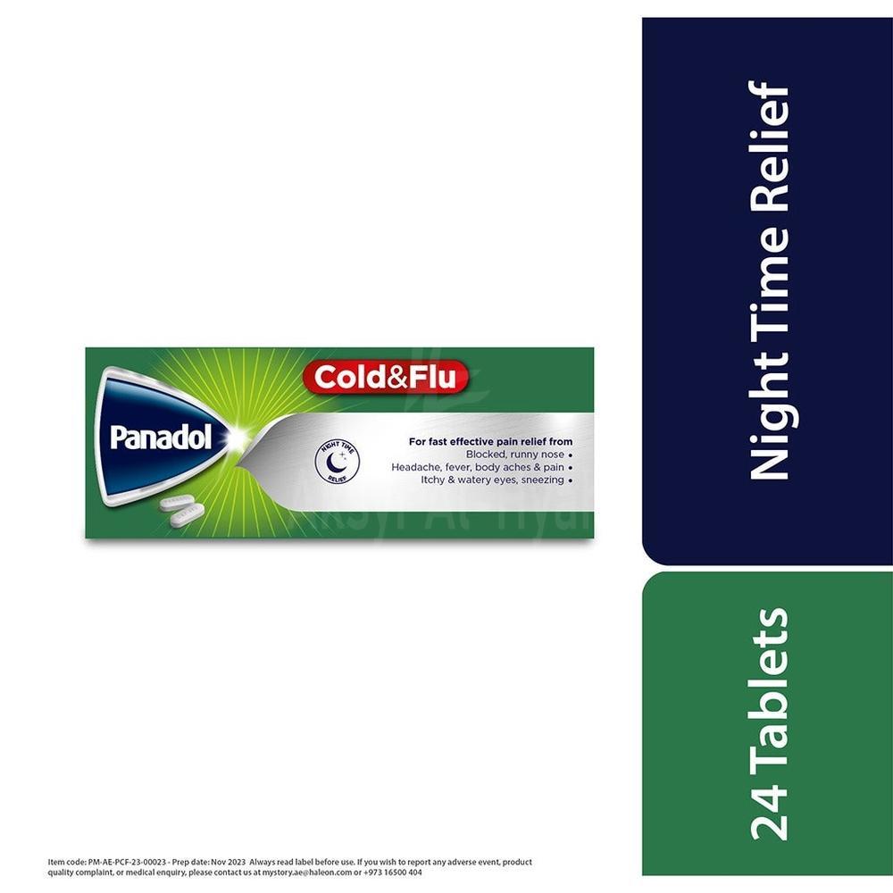 PANADOL COLD & FLU TAB 24'S 1