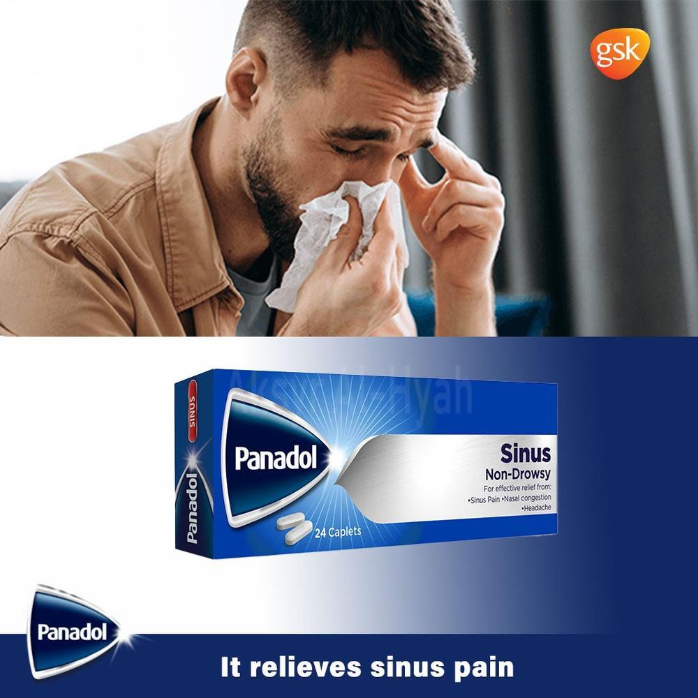 PANADOL SINUS TAB 24'S 2