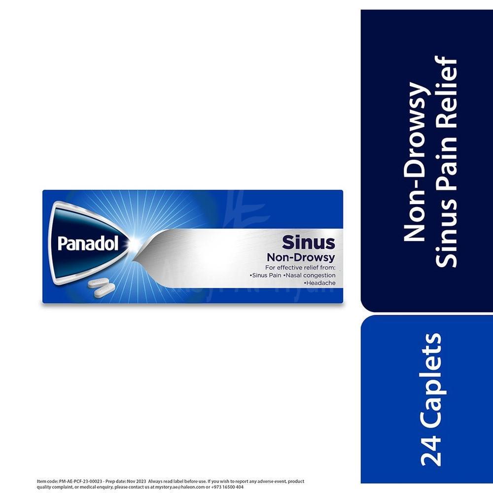 PANADOL SINUS TAB 24'S 5