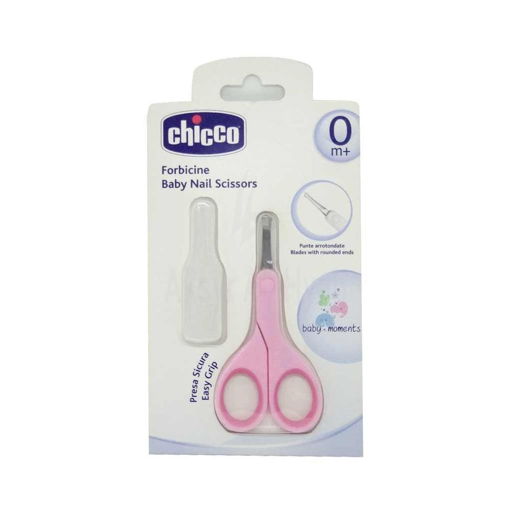CHICCO BABY NAIL SCISSORS PINK # 59121