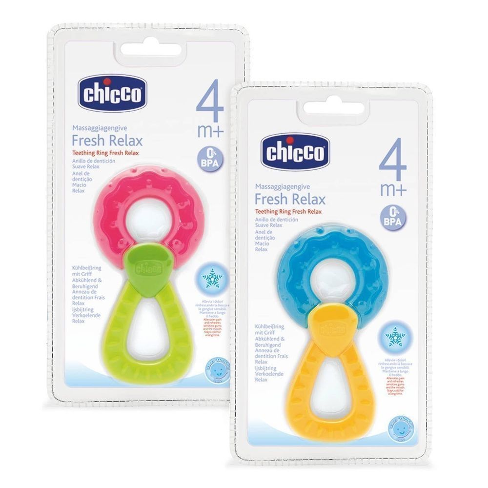 CHICCO RELAX RING WITH HANDLE TEETHER #715206