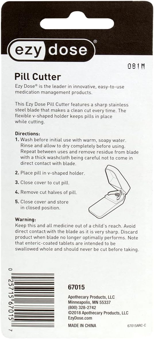 EZY DOSE(67015)TABLET CUTTER(ORIGINAL)