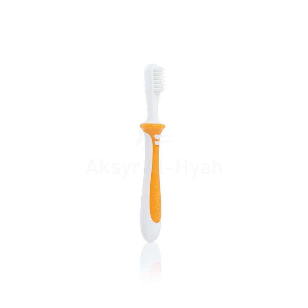 PIGEON BABY TRAINING TOOTH BRUSH L2 ORANGE(78339-2)