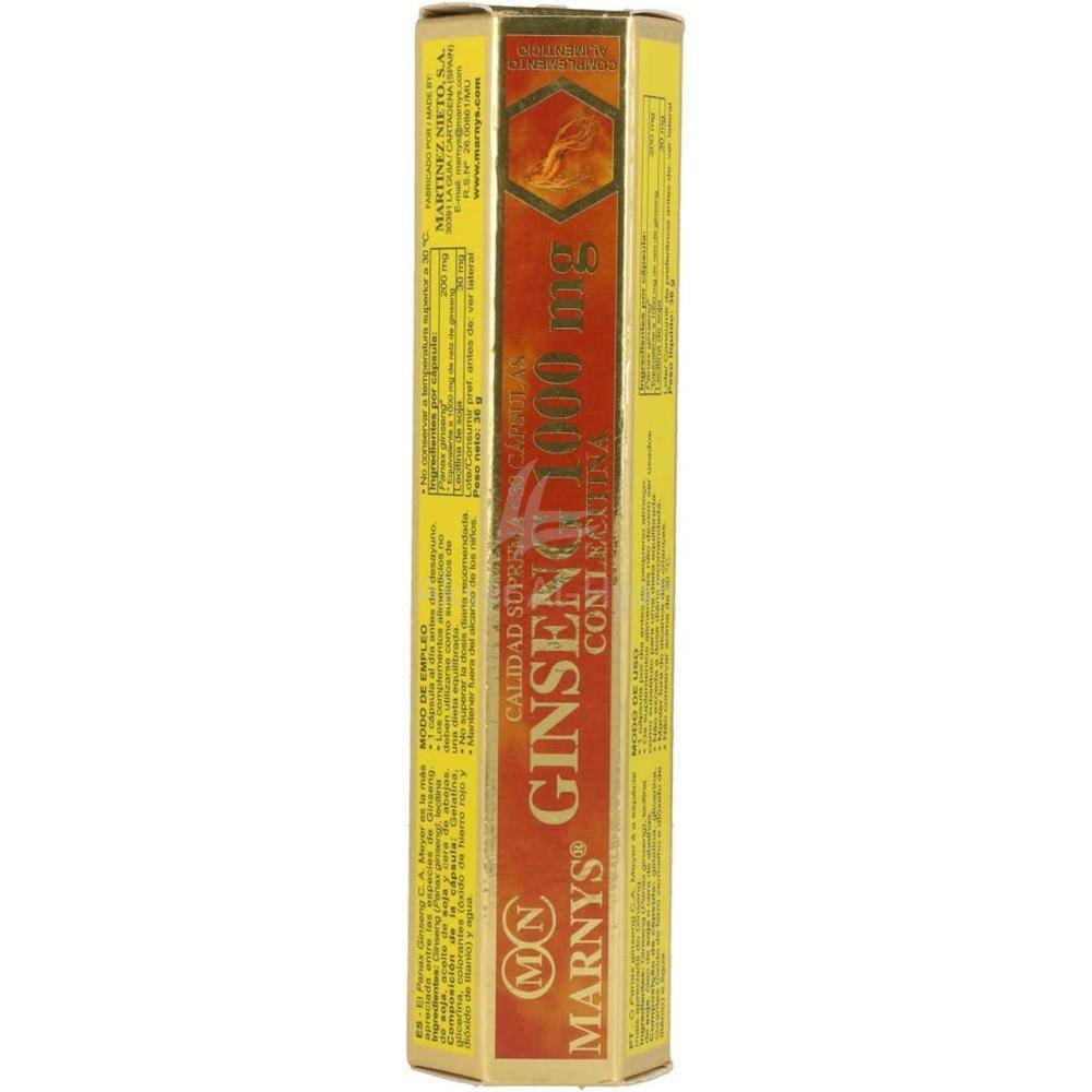 MARNYS GINSENG 1000MG W/LECITIN CAP 30'S 1