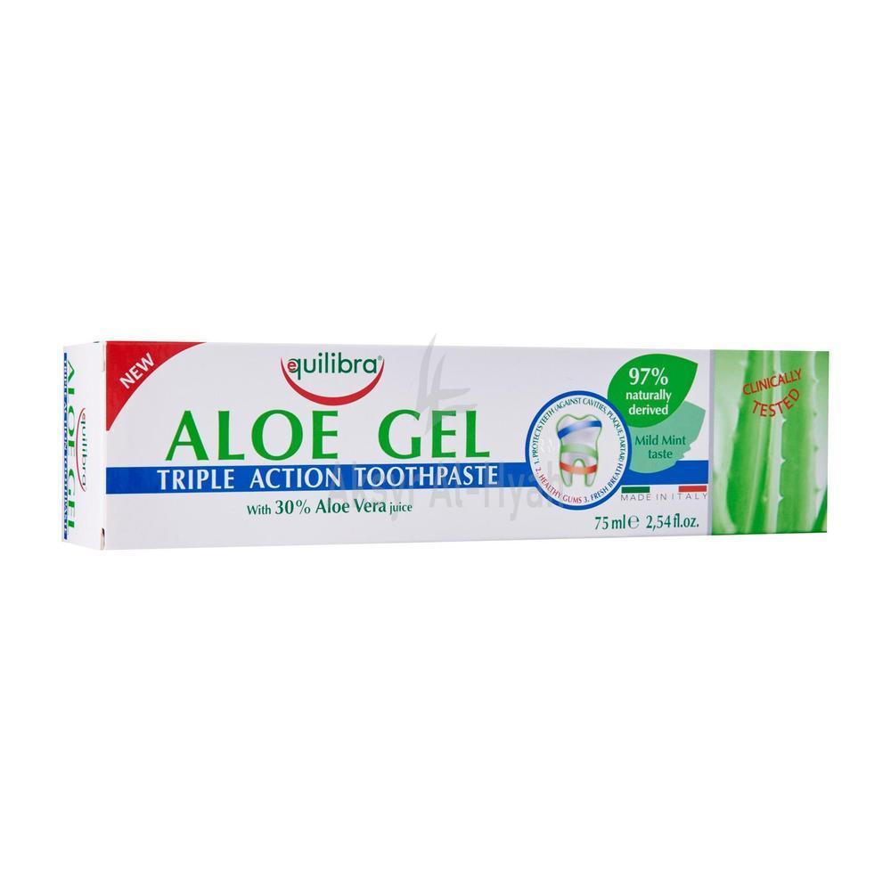 EQUILIBRA ALOE GEL TRIPLE ACTION TOOTHPASTE 75ML #14373