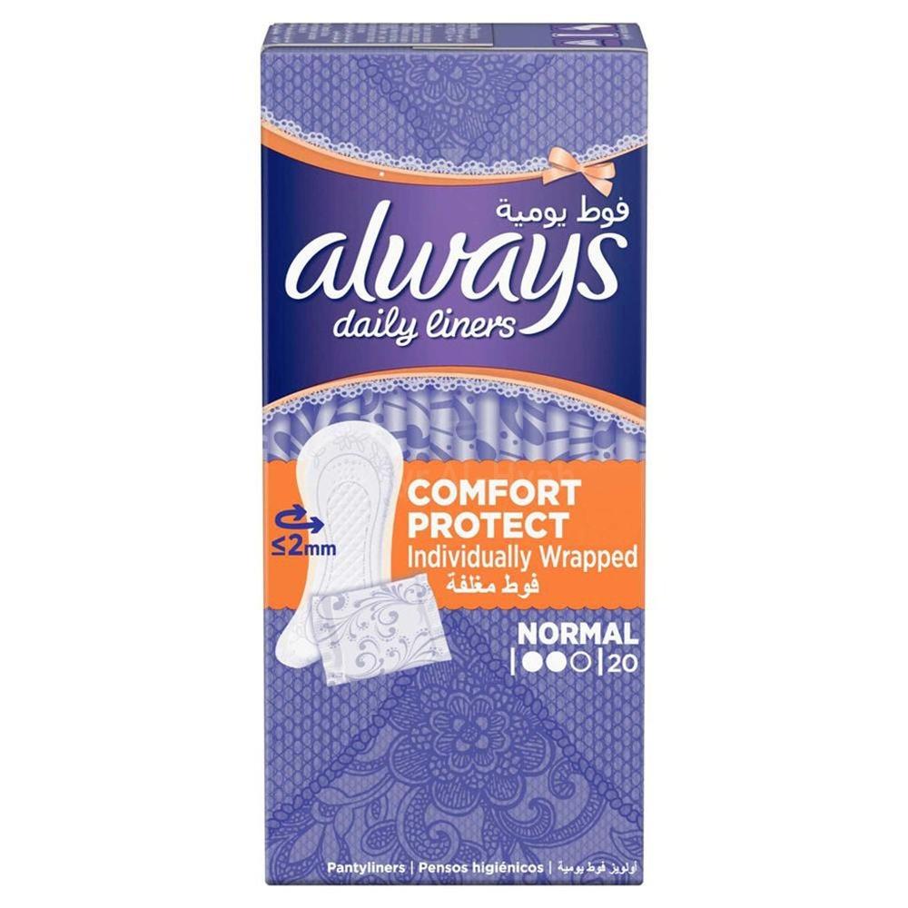 ALWAYS (PA214) COMF.PROTECT IND.WRAP.NORMAL 20'S