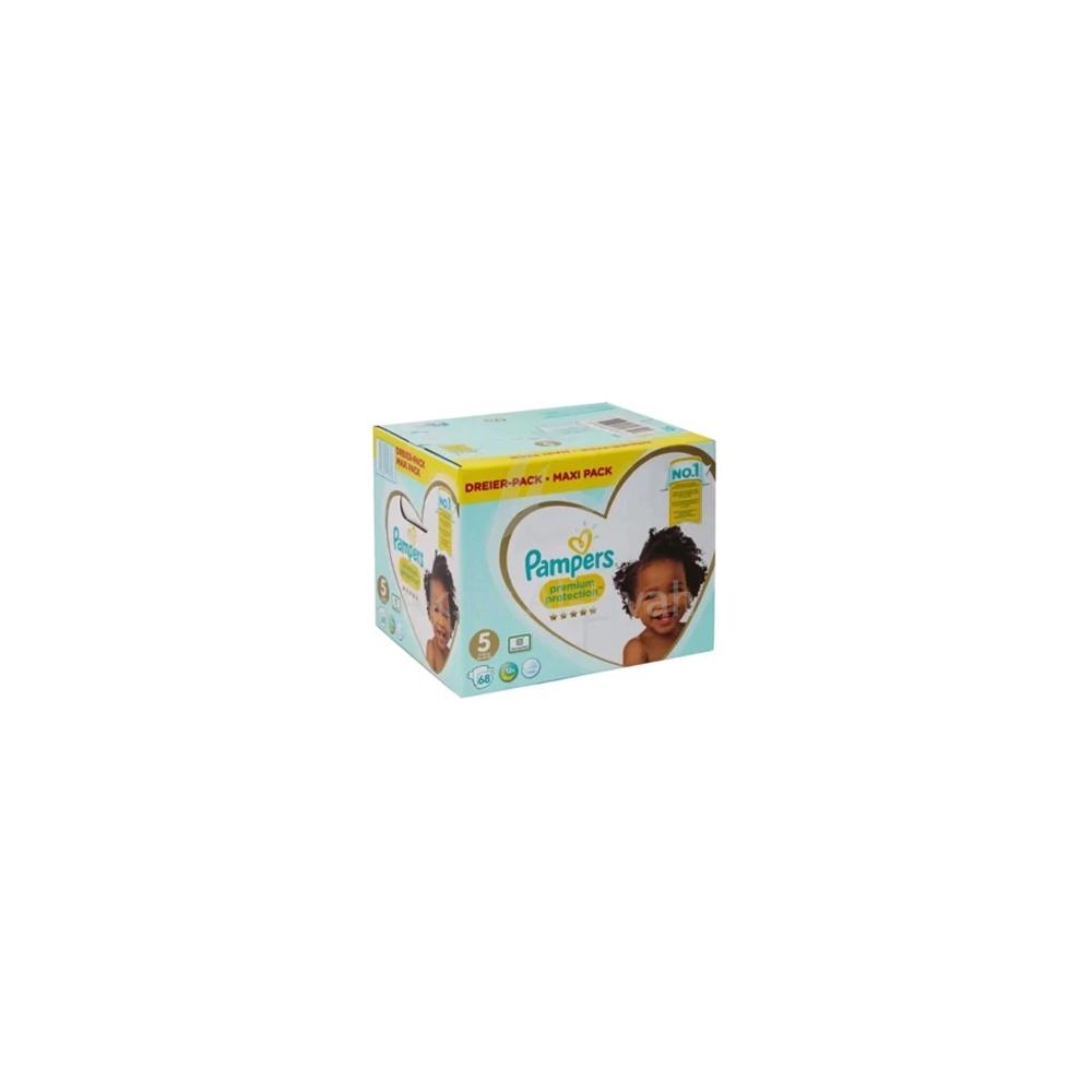 PAMPERS 5 PREMIUM CARE DIAPERS 11-18KG 68'S #9700