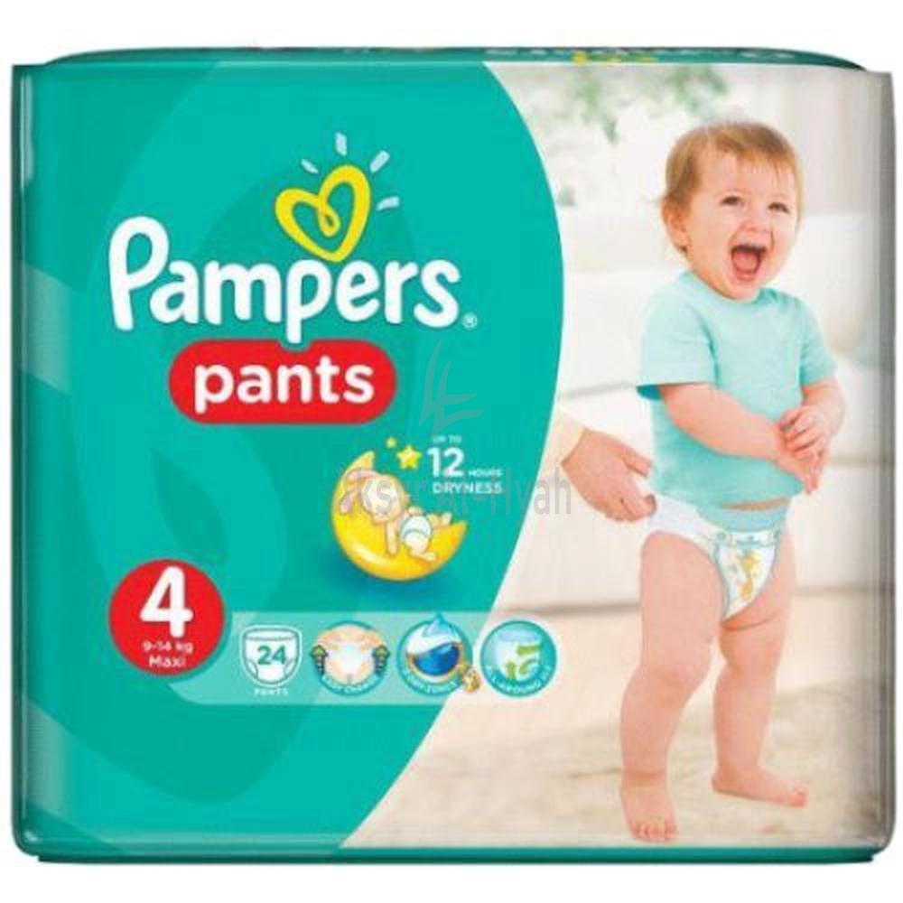 PAMPERS 4 PANTS 9-14KG 24'S #PS150
