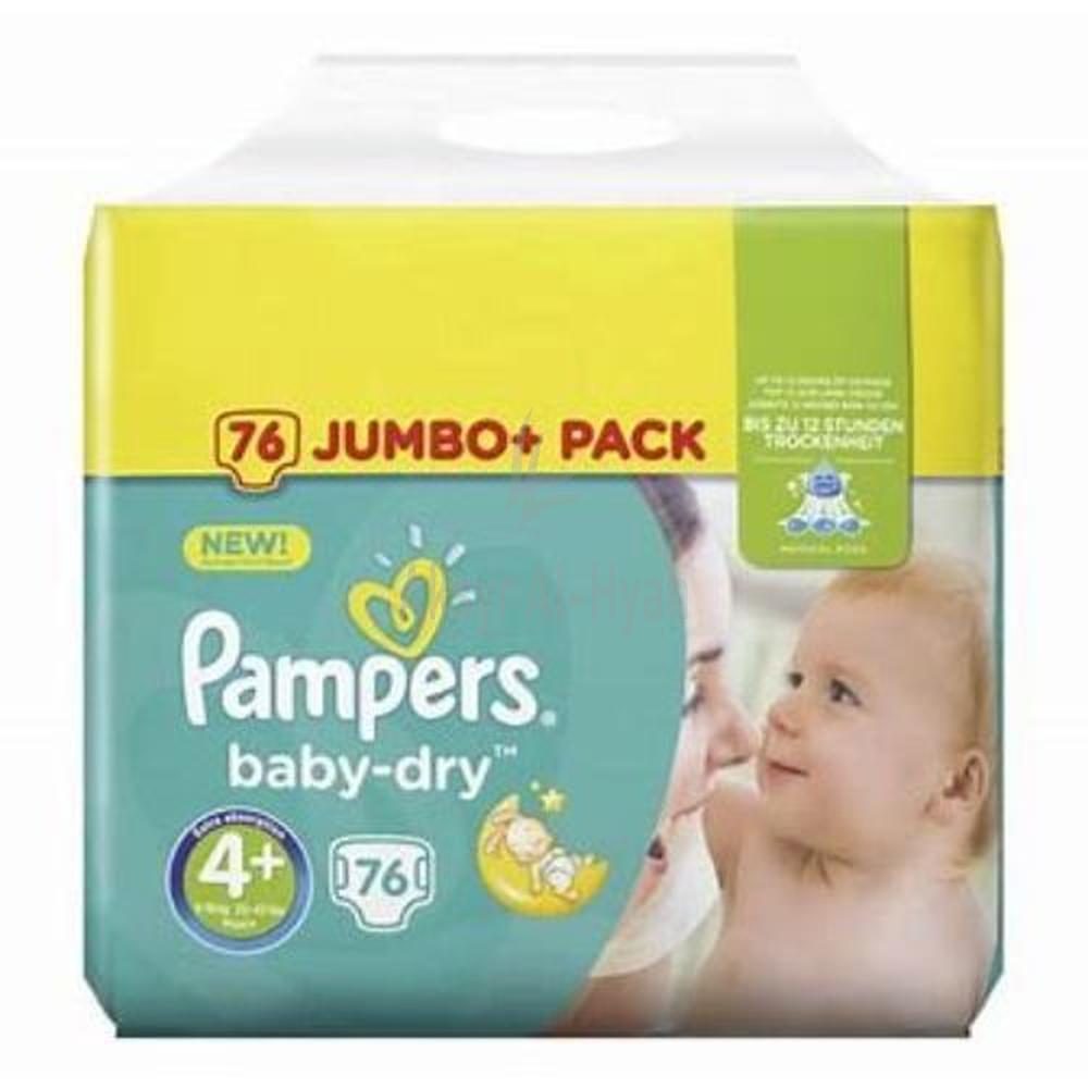 PAMPERS 4 DIAPER 7-18KG 76'S #PS220