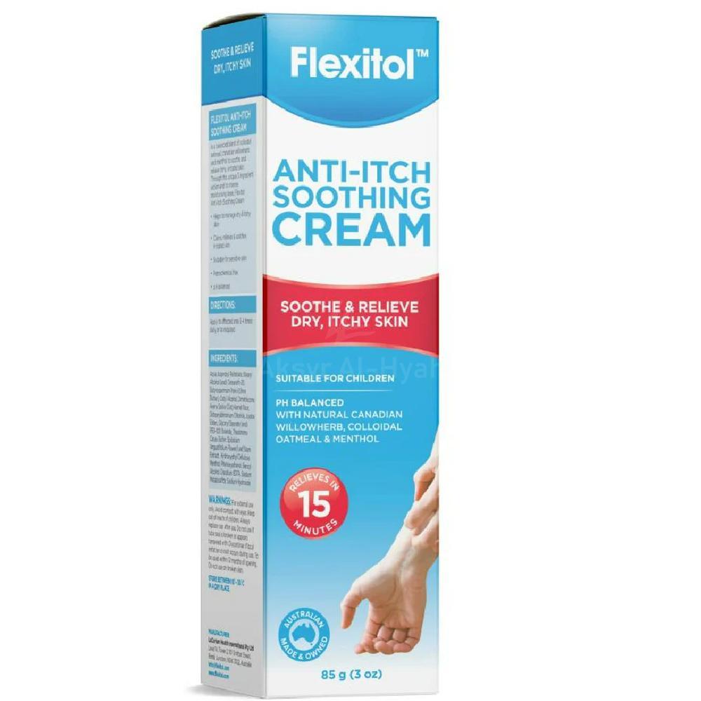 FLEXITOL ANTI-ITCH SOOTHING CREAM 85G #51783