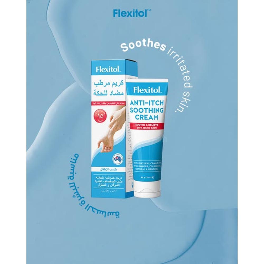 FLEXITOL ANTI-ITCH SOOTHING CREAM 85G #51783 1