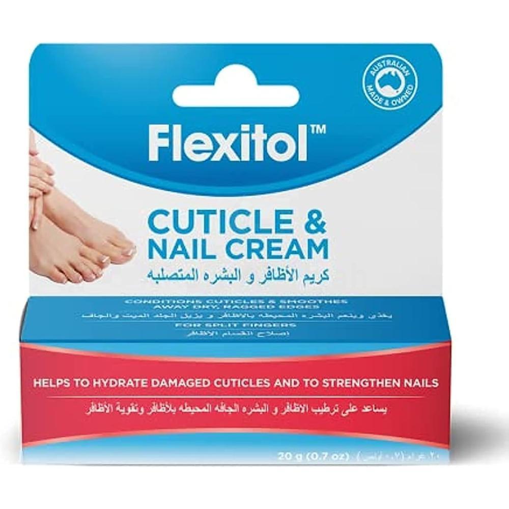 FLEXITOL CUTICLE & NAIL CREAM 20G.