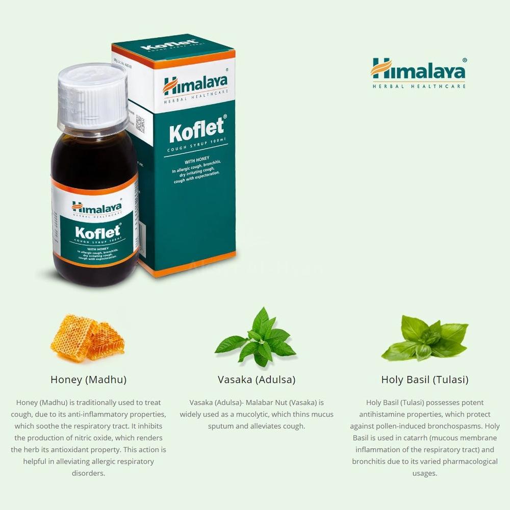 HIMALAYA KOFLET SYRUP 100ML
