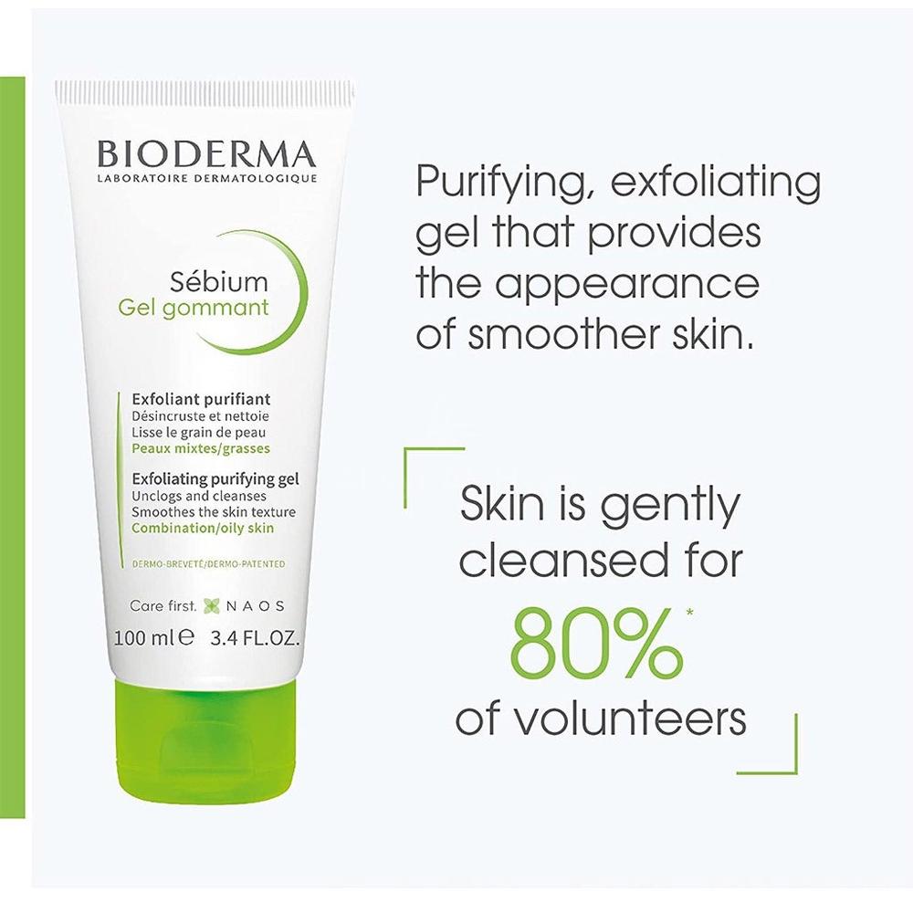 BIODERMA SEBIUM EXFOLIATING GEL 100ML #BIO80
