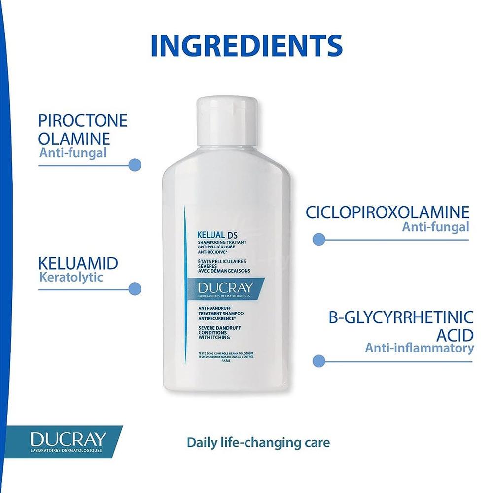 DUCRAY KELUAL DS SHAMPOO 100ML#555377 3