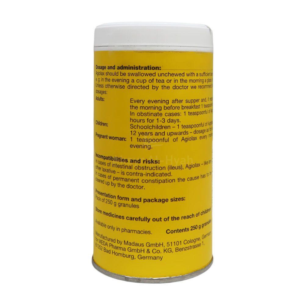 AGIOLAX GRANULES 250GM 2