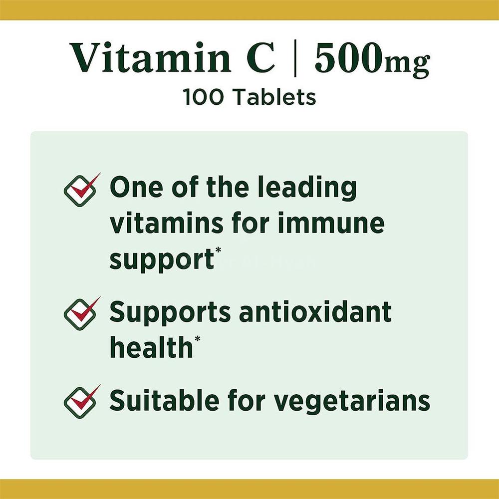 NAT.BOUNTY VITA. C 500MG TABLET 100'S 1