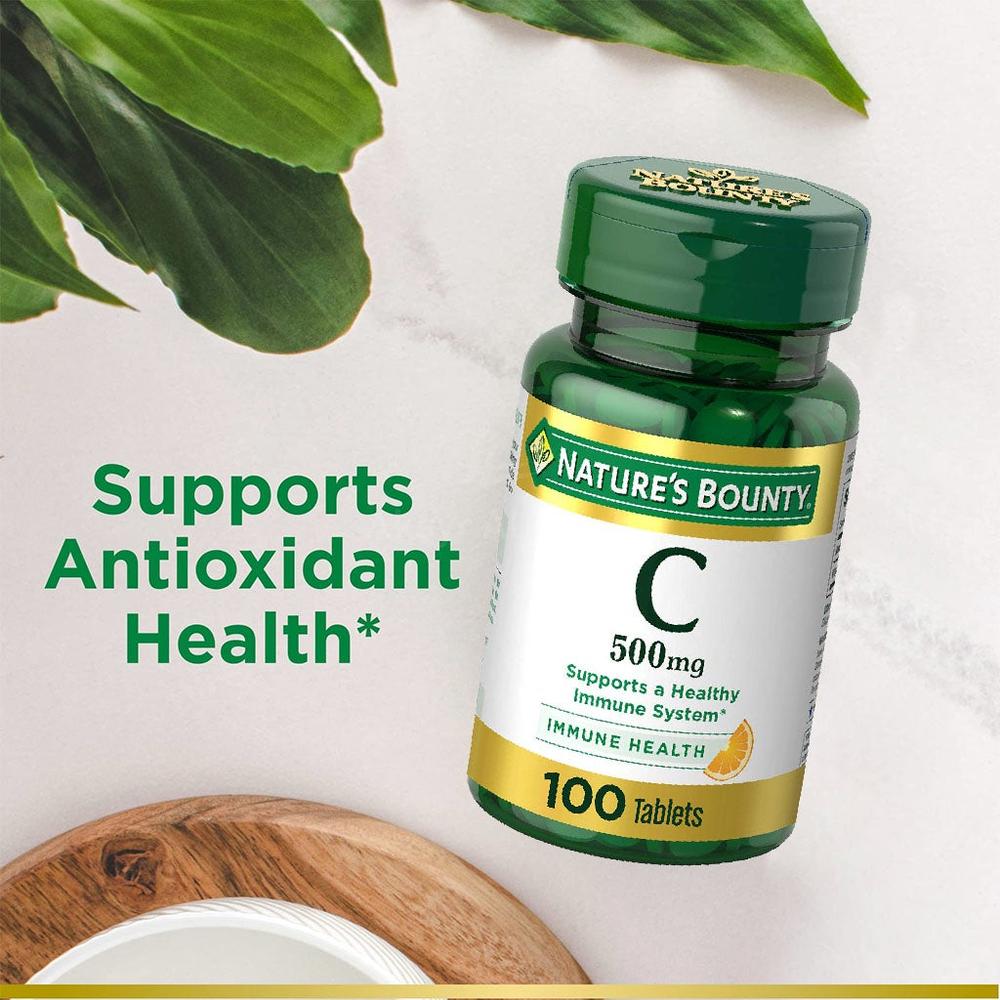 NAT.BOUNTY VITA. C 500MG TABLET 100'S 4