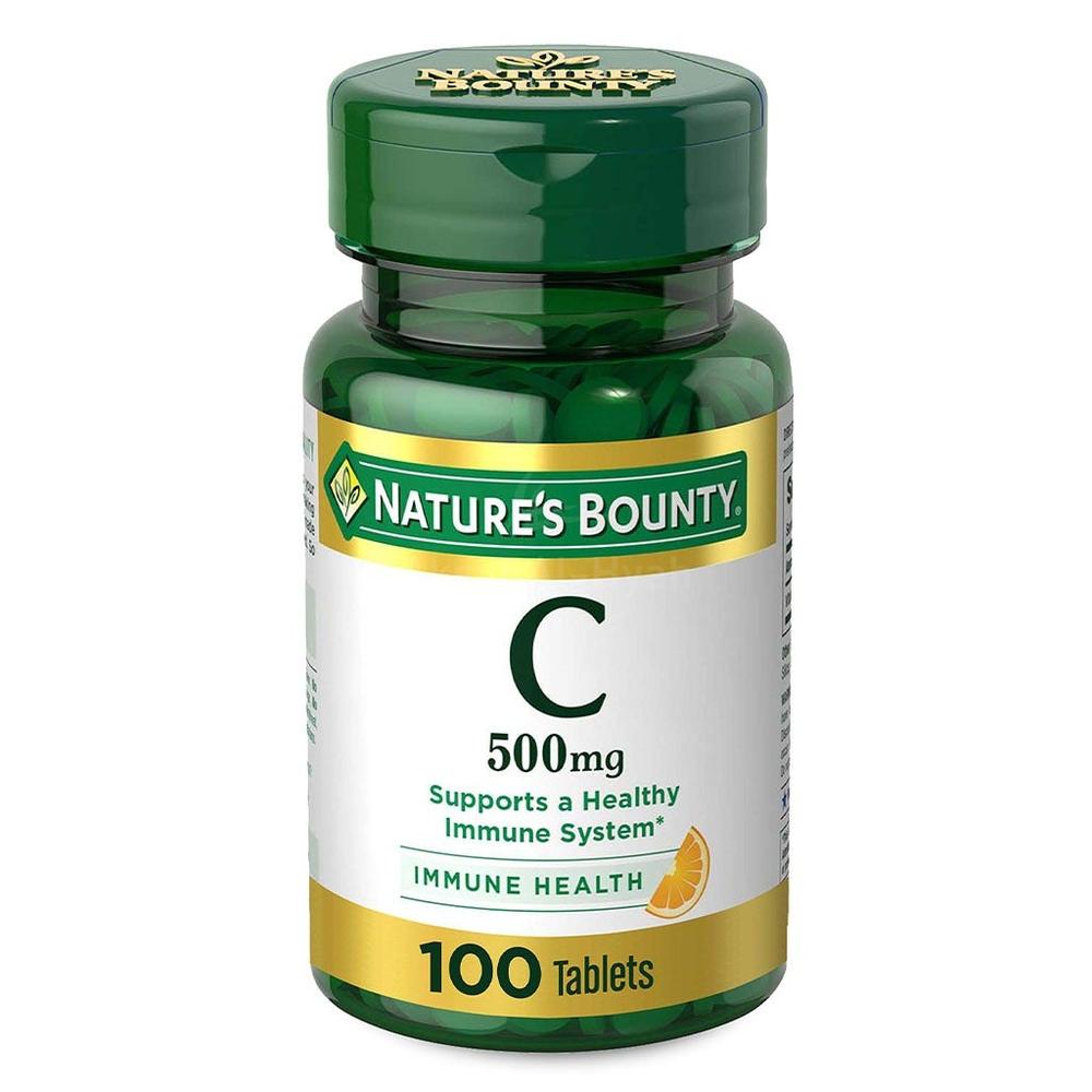 NAT.BOUNTY VITA. C 500MG TABLET 100'S