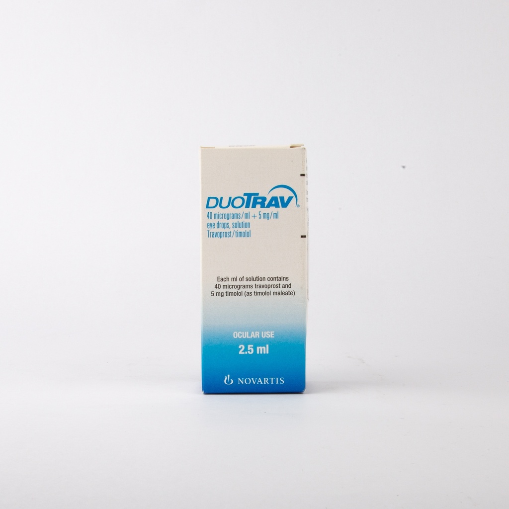 DUOTRAV EYE DROPS 2.5ML