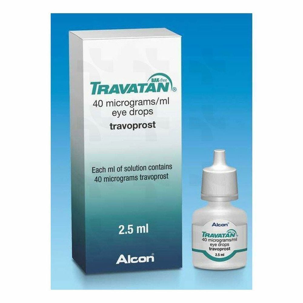TRAVATAN 0.004% EYE DROP 2.5ML