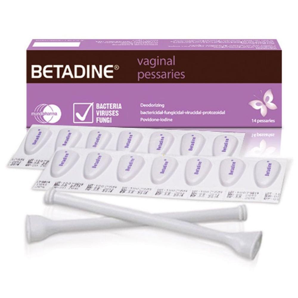 BETADINE VAGINAL PESSARY 14'S 4