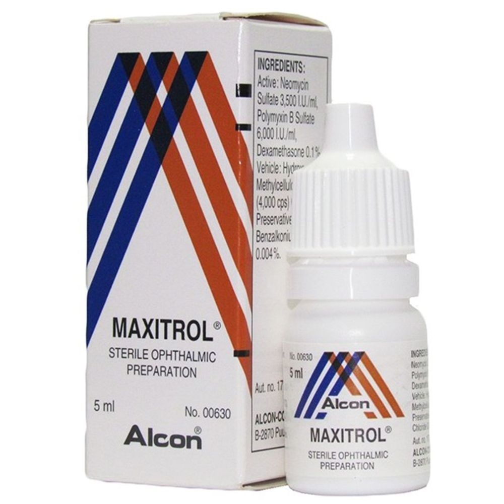 MAXITROL EYE DROPS 5ML