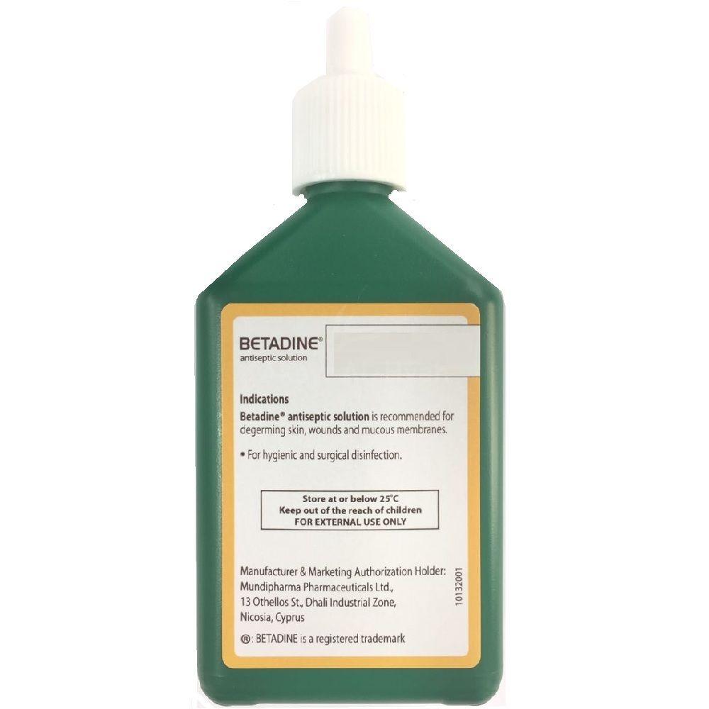 BETADINE SOLUTION [ANTI-SEPTIC] 120ML