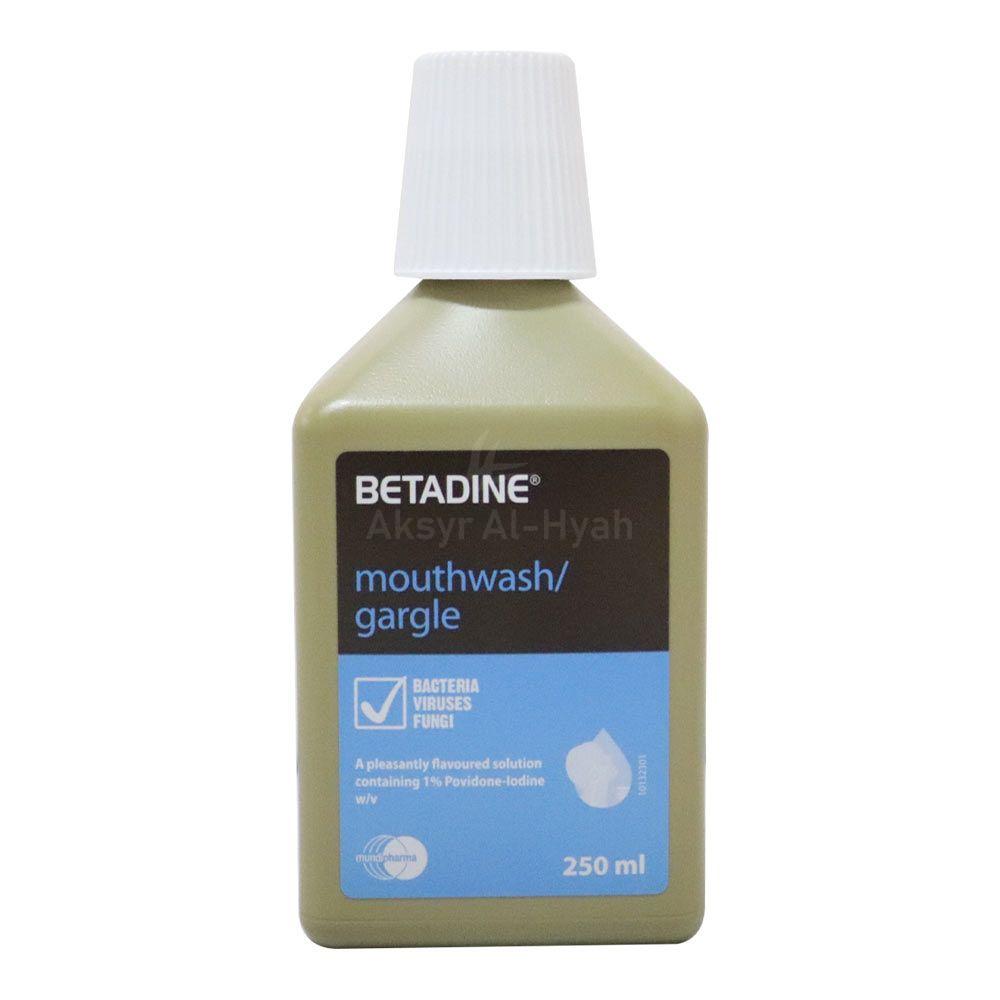BETADINE MOUTH WASH 250ML 1
